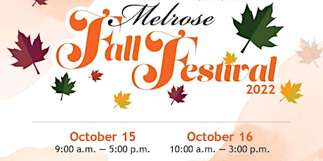 Melrose Fall Festival tickets