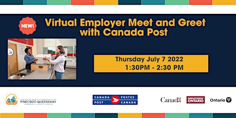 Virtual Employer Meet and Greet Session with Canada Post tickets