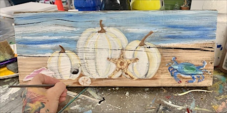 Beach Pumpkins: Pasadena, Greene Turtle with Artist Katie Detrich!