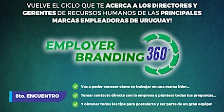 Ciclo: Employer Branding 360 - GLOBANT Tickets