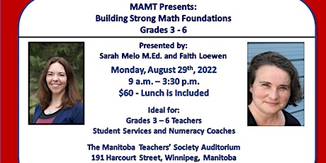 Building Strong Math Foundations: Grades 3-6 tickets