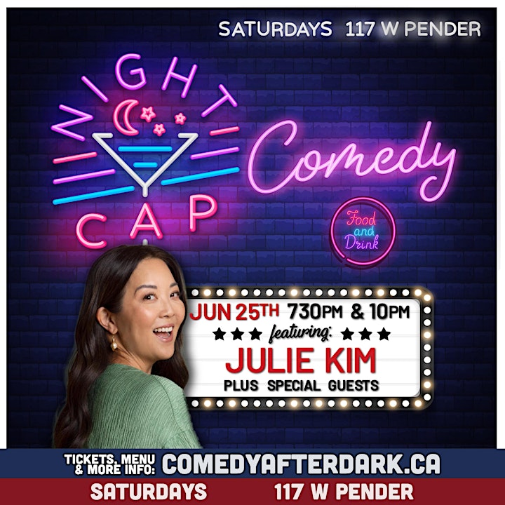Nightcap Comedy | Live Stand up Comedy Every Saturday image