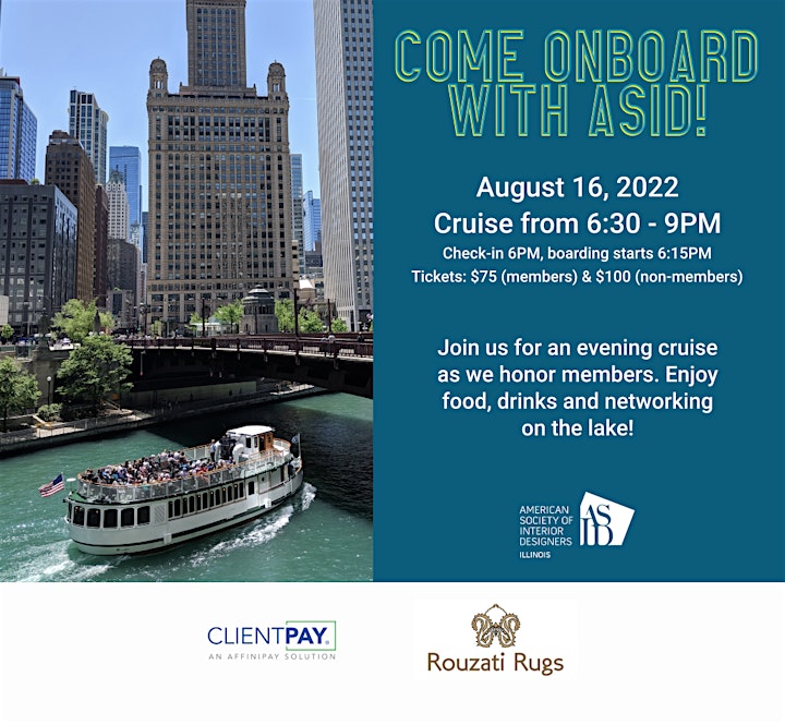 ASID Illinois Membership Appreciation Boat Cruise image