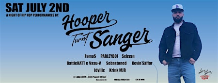 Hooper Turnt Sanger Live