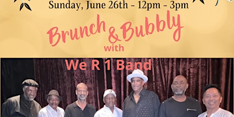 Sunday Brunch with  We R 1  Band