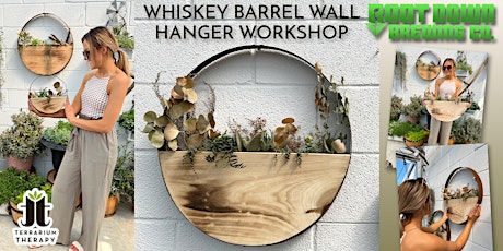 In-Person Whiskey Barrel Wall Hanger at Root Down Brewing Co.