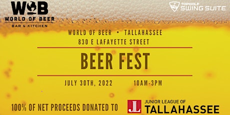 World of Beer-Tallahassee 1st Beer Festival tickets