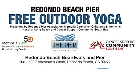 FREE Yoga on the Redondo Pier - Monthly 2nd Saturday
