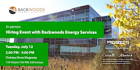Backwoods Energy In-person Hiring Event tickets