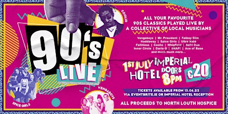 90's LIVE tickets