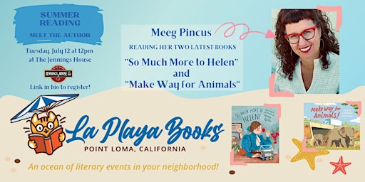 Summer Reading with Author Meeg Pincus
