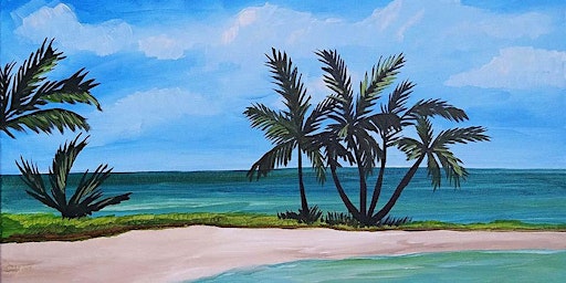 Sip and Paint - "Palms on the Ocean"  Lafayette Hotel