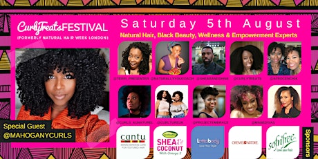 SOLD OUT - 2017 CurlyTreats Natural Hair Festival London: UK's Biggest Natural Hair & Beauty Event