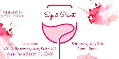 Sip & Paint in Downtown West Palm Beach