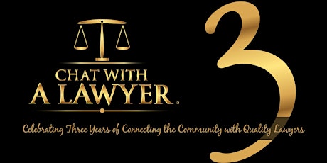 Chat With A Lawyer Three Year Anniversary Celebration primary image