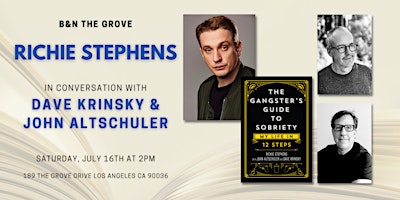 Richie Stephens discusses THE GANGSTER'S GUIDE TO SOBRIETY at B&N The Grove