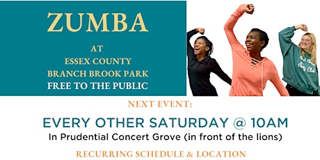 Zumba at Essex County Branch Brook Park
