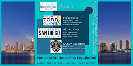 FODSD - Guest Speaker Lunch - Panel on Downtown Houseless Population tickets