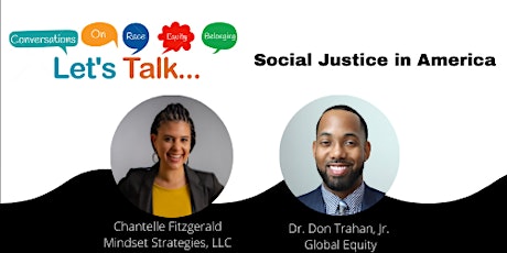Let's Talk... Conversations on Race, Equity, & Belonging bilhetes