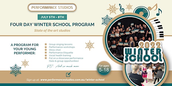 Performance Studios WINTER SCHOOL SHOWCASE 2022