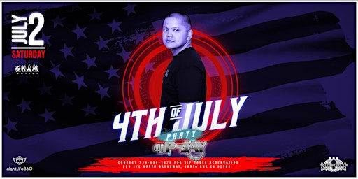 A Night in Las Vegas  July 4 Party with POWER106 DJ PJay