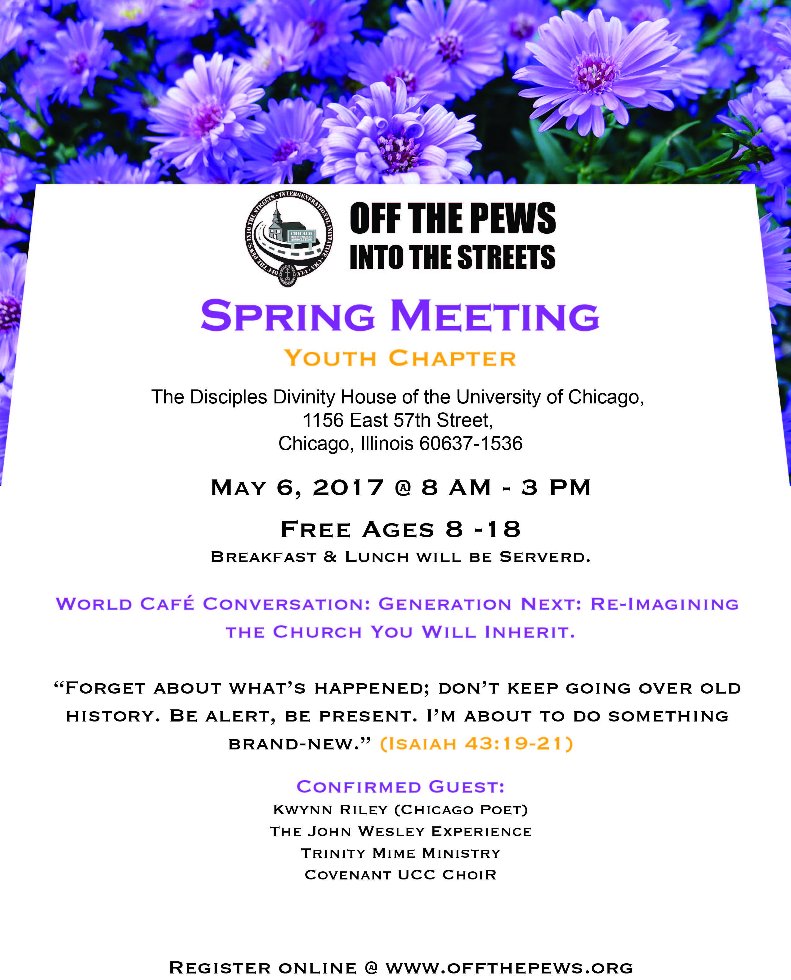 Spring Meeting of the Metropolitan Association - Youth Component