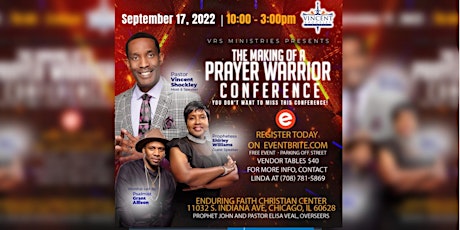"The Making Of A Prayer Warrior Conference"