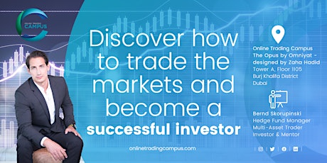 Discover how to trade and invest in the financial markets (In-Person) tickets