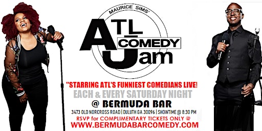 Comedy @ The Bermuda Bar Saturday @ 8:00 PM
