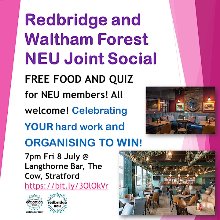 Redbridge and Waltham Forest NEU Joint Social image