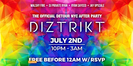 DIZTRIKT W/ DJ PRIVATE RYAN & FRIENDS - FREE BEFORE 12AM W/ RSVP