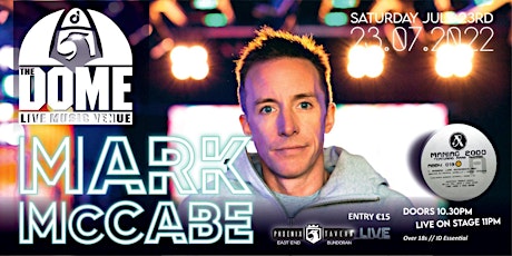 Mark Mc Cabe Live in The Dome tickets