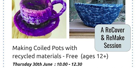 Coiled Pot Making – Recover and Remake primary image