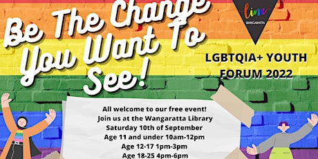LGBTQIA+ Youth Forum tickets