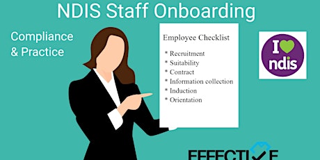 Onboarding an NDIS Participant  (Compliance & Best Practice) tickets