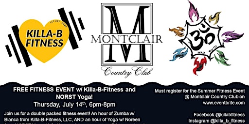 Summer Fitness Event @ Montclair Country Club