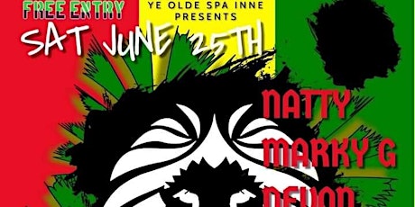 Reggae, Dancehall , Soca night @Ye Olde Spa Inne Derby Sat 25th June 7.30pm primary image
