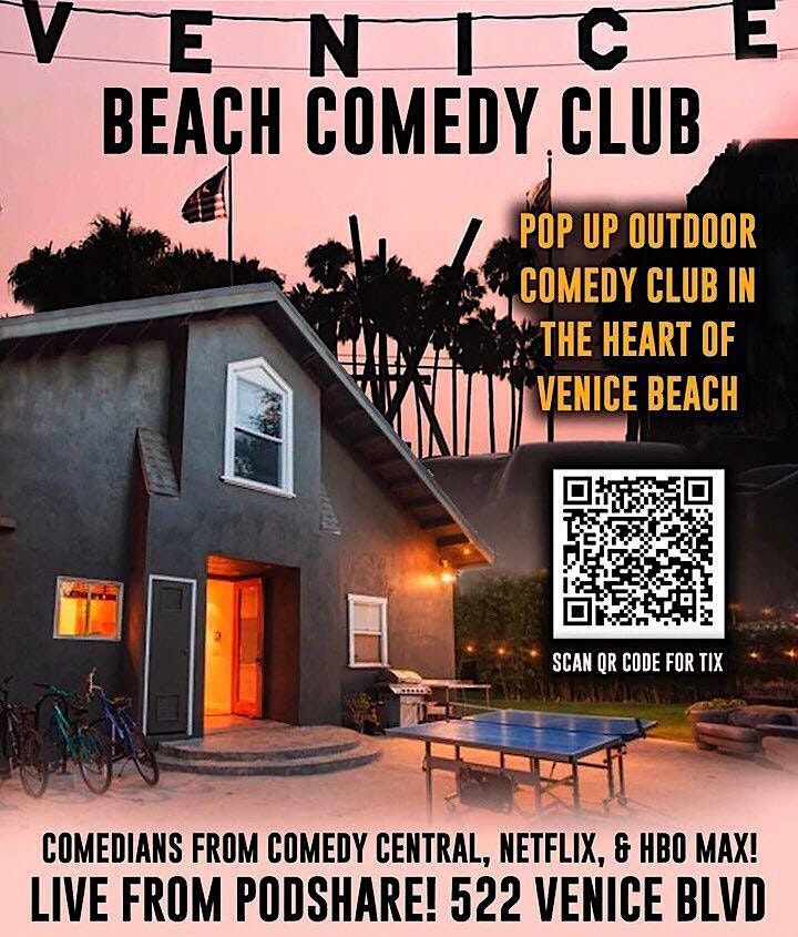 Venice Beach Outdoor Comedy Club - August 27th image