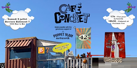 Café Concret 42 - Édition Née pour Être Libre! - Free to Be Edition! tickets