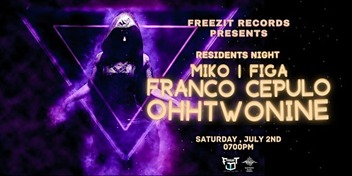 Freezit Records | Residents Night