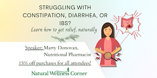 Struggling with  constipation, diarrhea, or IBS? Learn how to get relief