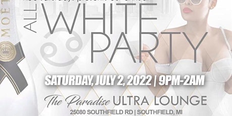 Vibe Saturdays: ANNUAL ALL WHITE PARTY tickets