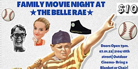 Family Movie Night at The Belle Rae tickets