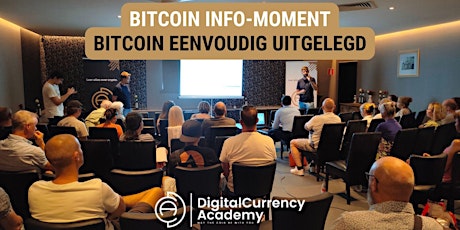 Bitcoin Infomoment Antwerpen tickets