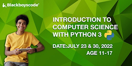 Black Boys Code Hamilton- Introduction to Computer Science with Python 3 bilhetes
