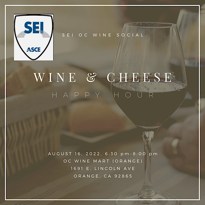 SEI Wine & Cheese Happy Hour image