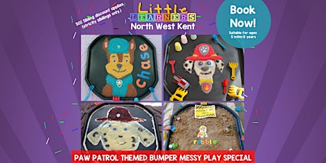 Paw Patrol Themed Messy Play BUMPER Special - Crayford tickets