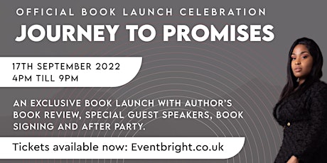 Journey to Promises Book Launch Celebration tickets