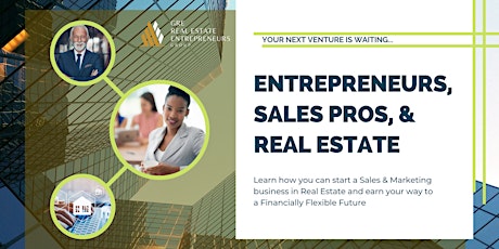 Entrepreneurs: Build a Business In Real Estate, Part Time - Macon