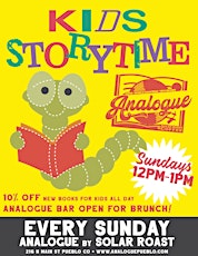 Kids Storytime at Analogue Books & Records tickets